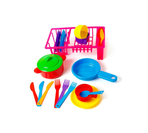 Набор посуды 9 " Юнная господарочка" "ЯУ" (048/9)